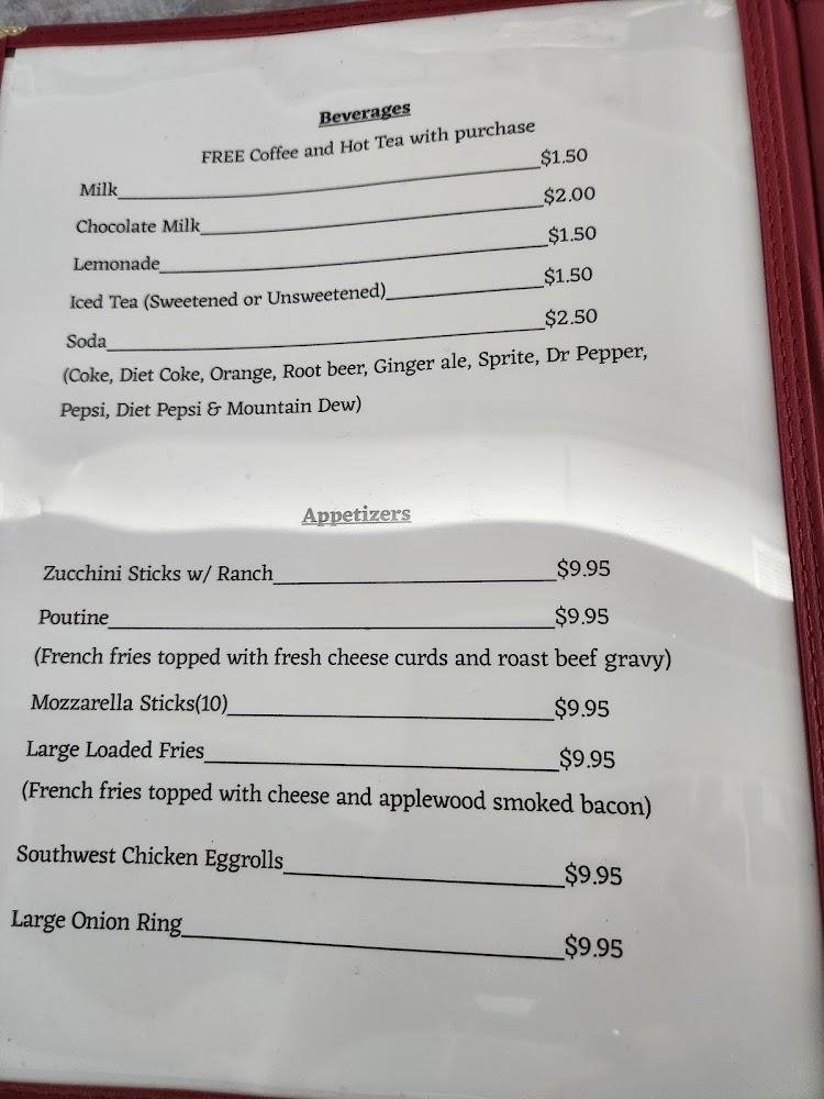Prevo's Restaurant Menu image 4